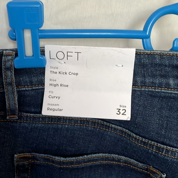 LOFT. High Rise Boot-cut jeans, sz.14, new w/tags - Picture 5 of 5